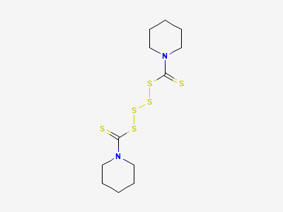 Molecular structure of DPTT