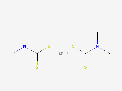 Ziram (ZDMC) molecular structure