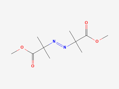 Molecular structure of Azox AIBME